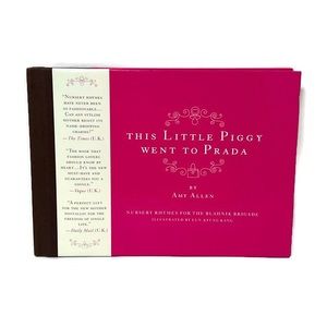 👜THIS LITTLE PIGGY WENT TO PRADA👜Nursery Rhyme Fashionista Gift Book